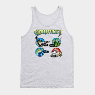 Gauntlet Old Arcade Logos Tank Top